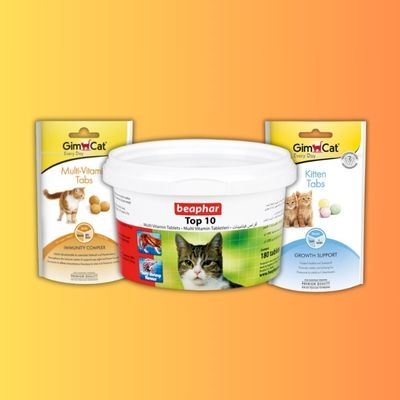 نمایش کالاها در دسته بندی مکمل و مولتی ویتامین گربه تصویر دسته بندی مکمل و مولتی ویتامین گربه