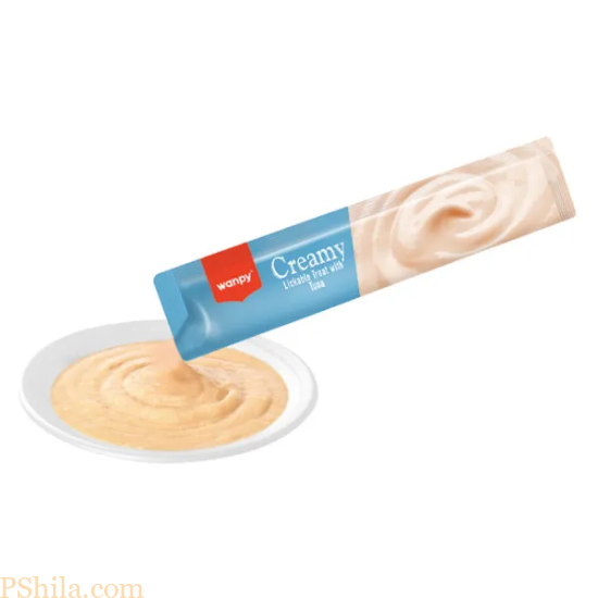 بستنی گربه ونپی با طعم ماهی تن